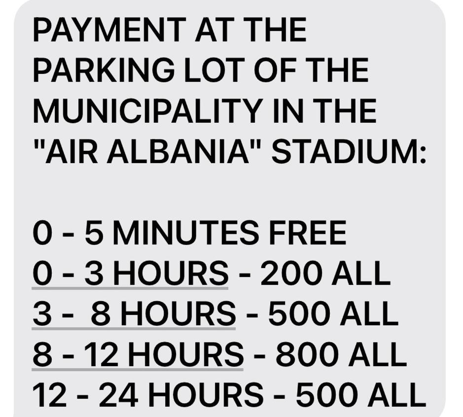 “Stadium” Apartment Tirana Extérieur photo
